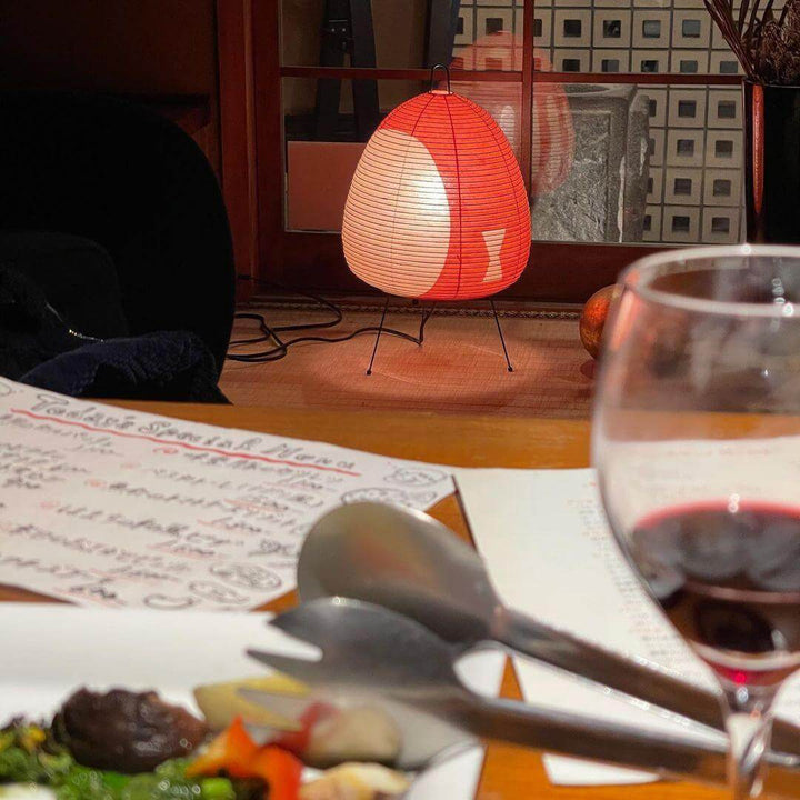 Lampe de table japonaise Yumi - lumière d'ambiance