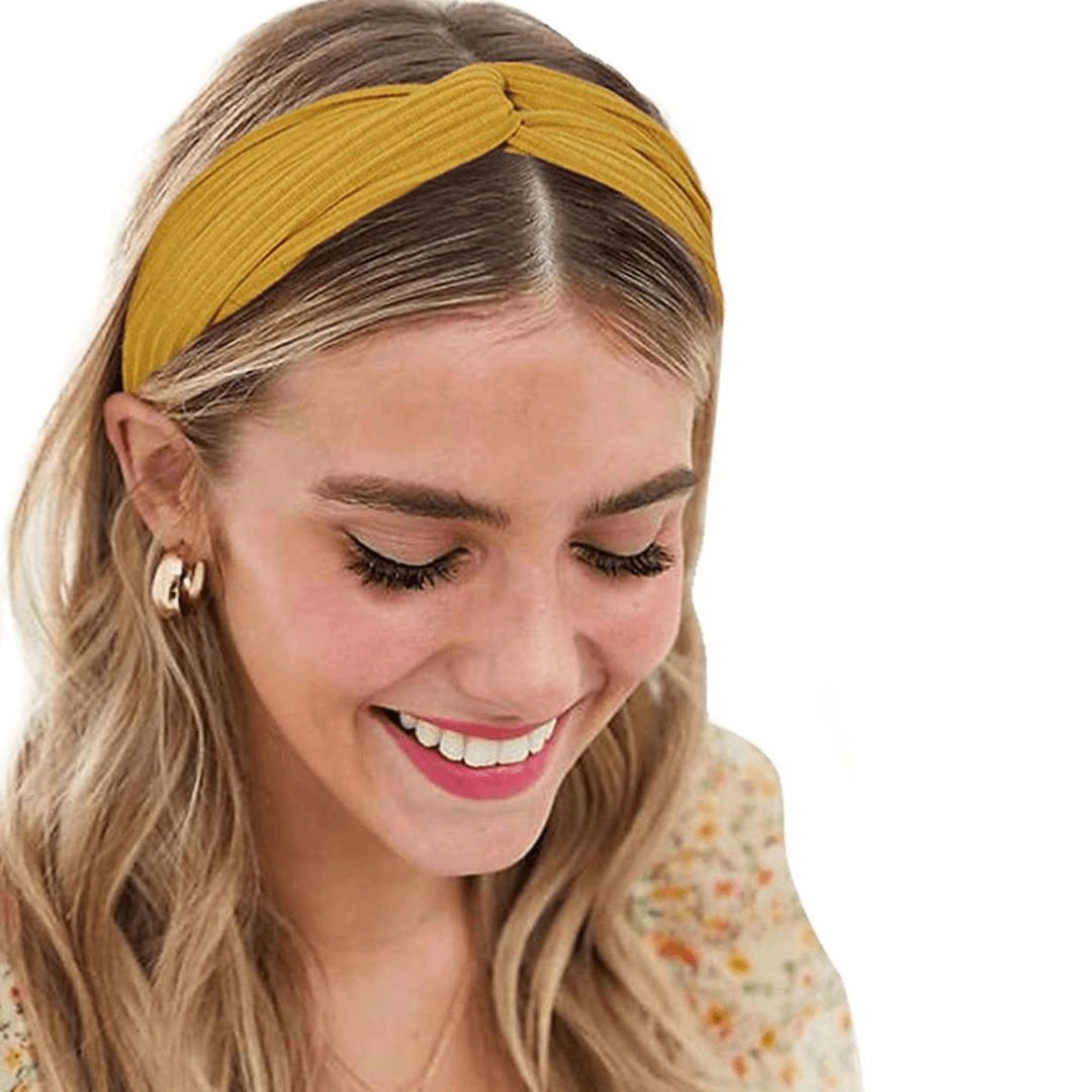 Boho Twist Haarband: Elastisch & Trendig
