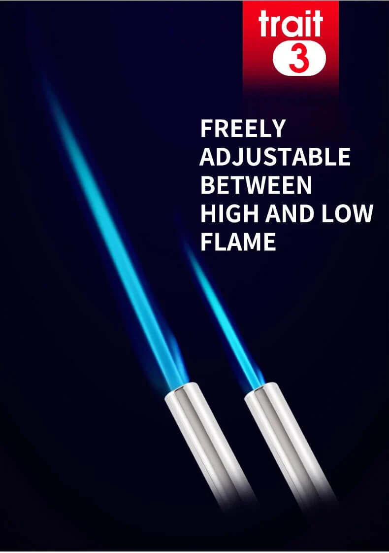 Tragbarer Gasbrenner mit Hochtemperaturflamme