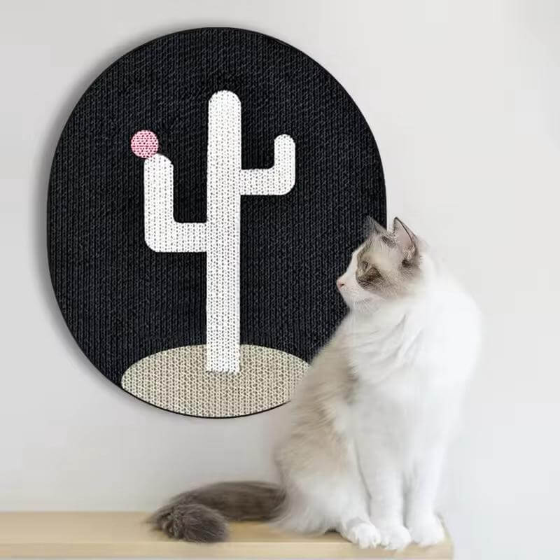 Tapis griffoir mural pour chat - meuble anti-griffes