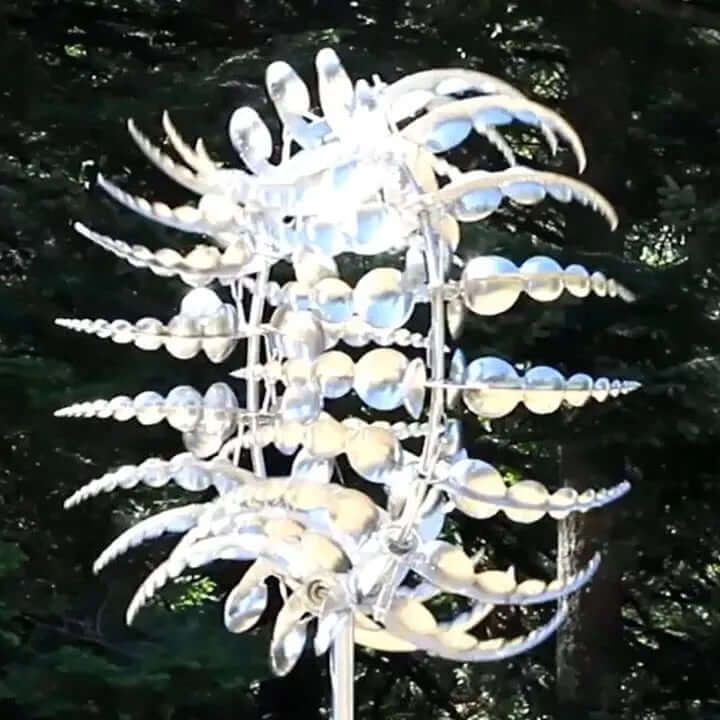 Éolienne cinétique pour jardin