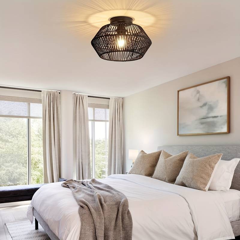 Boho Deckenleuchte Handgefertigt