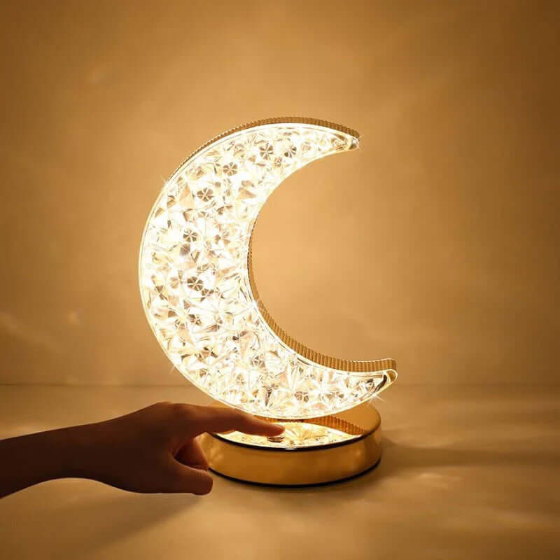Lampe de table en cristal à intensité variable - Celestia