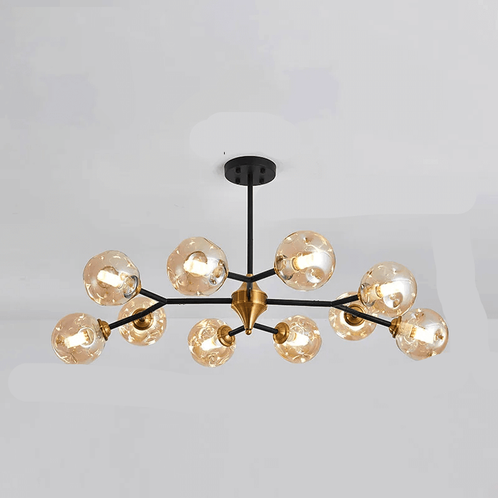 Lustre moderne en verre - LED