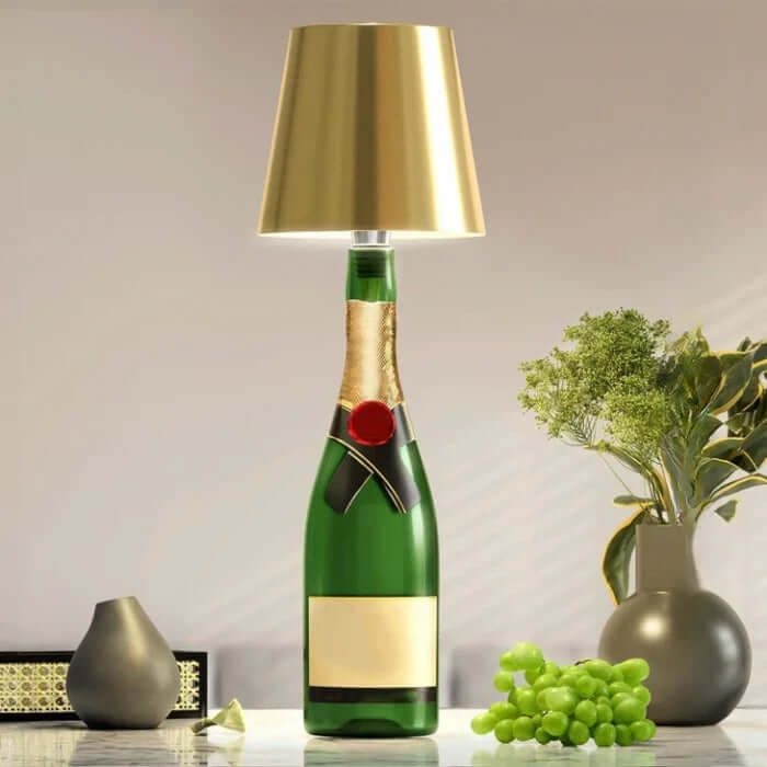 Lampe de table LED à intensité variable, lampe tactile à piles, 3 couleurs de lumière