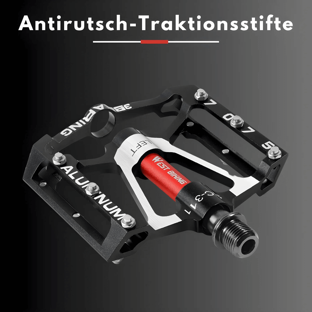 Leichtmetall Fahrradpedale mit Anti-Rutsch-Grip