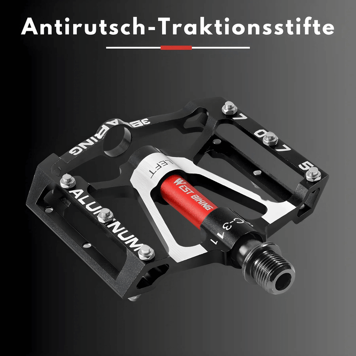 Leichtmetall Fahrradpedale mit Anti-Rutsch-Grip