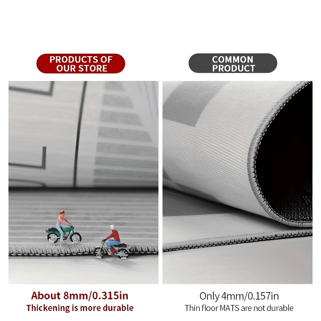 Tapis de cuisine ergonomique et confortable - antidérapant et doux