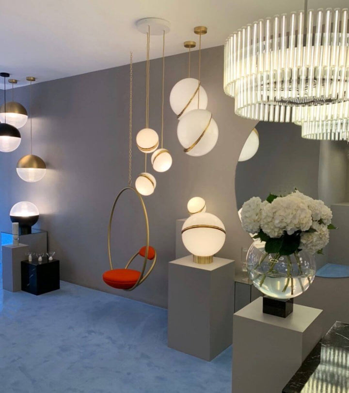 Suspension en forme de lune Design moderne