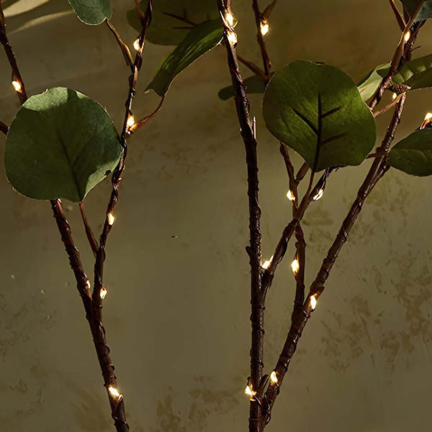Branche décorative LED 70 cm - blanc chaud