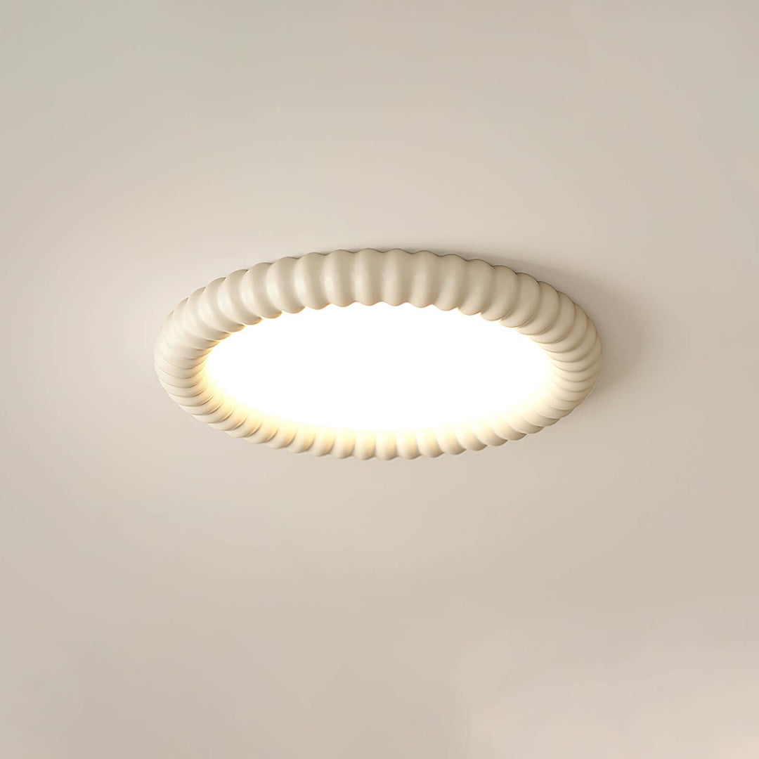 Plafonnier LED moderne - design ondulé