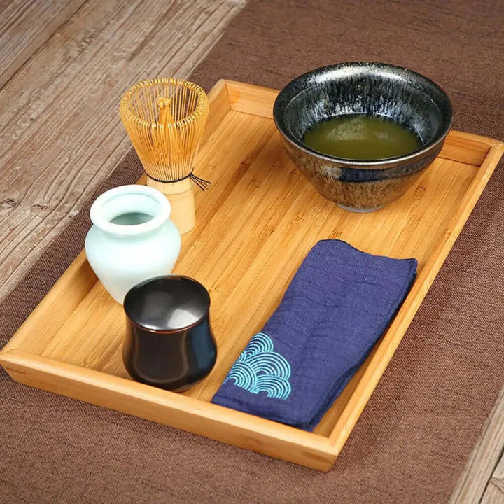Japanisches Matcha Set - Bambusbesen & Schale