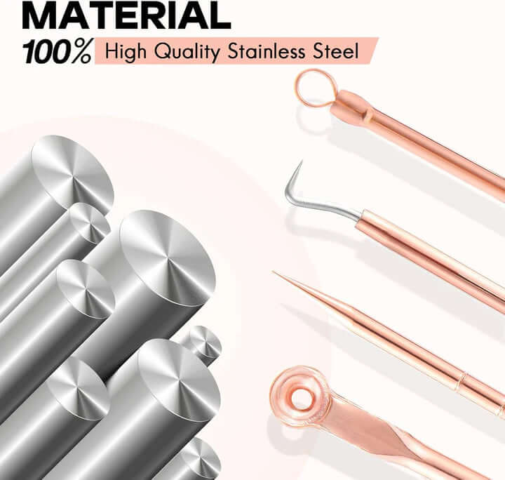 Hochwertiges Mitesser & Pickelentfernungs-Set für reine Haut