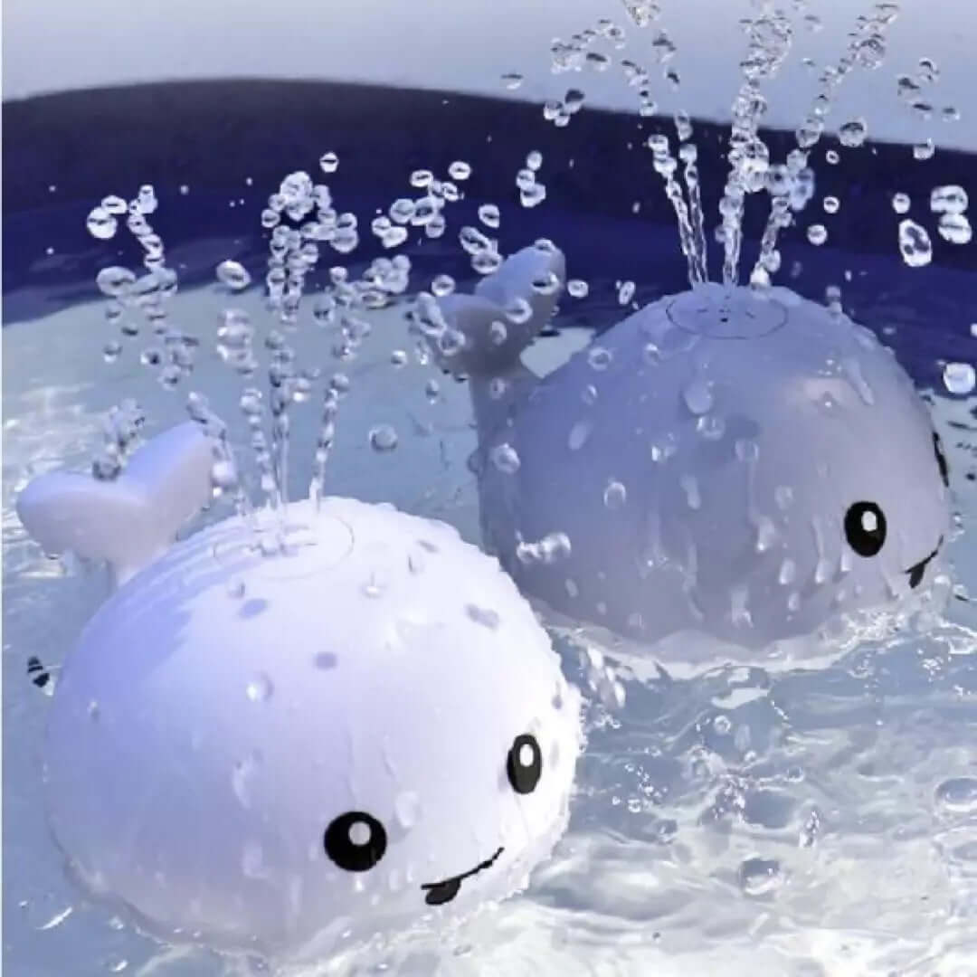 Bade-Wal mit Licht & Wasserspaß - Kinderspielzeug
