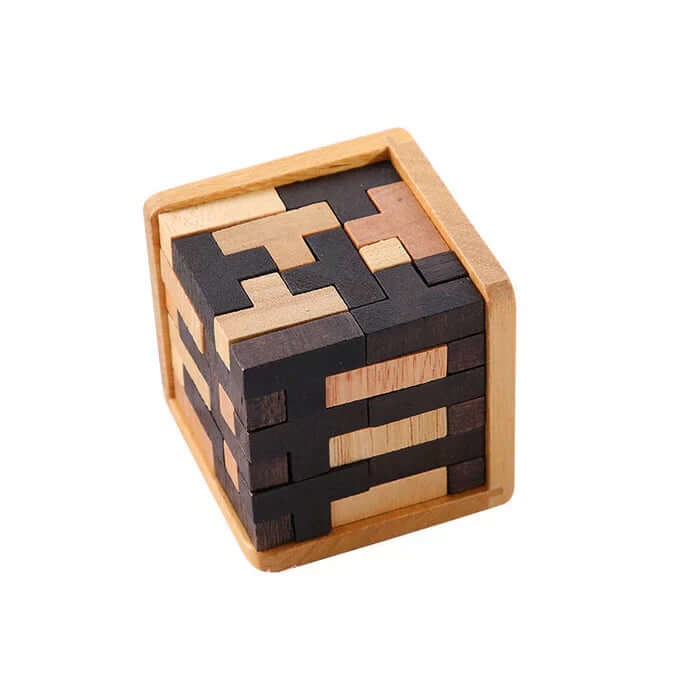 3D Holzpuzzle - Kreativität & Logik für Kinder ab 6 Jahren