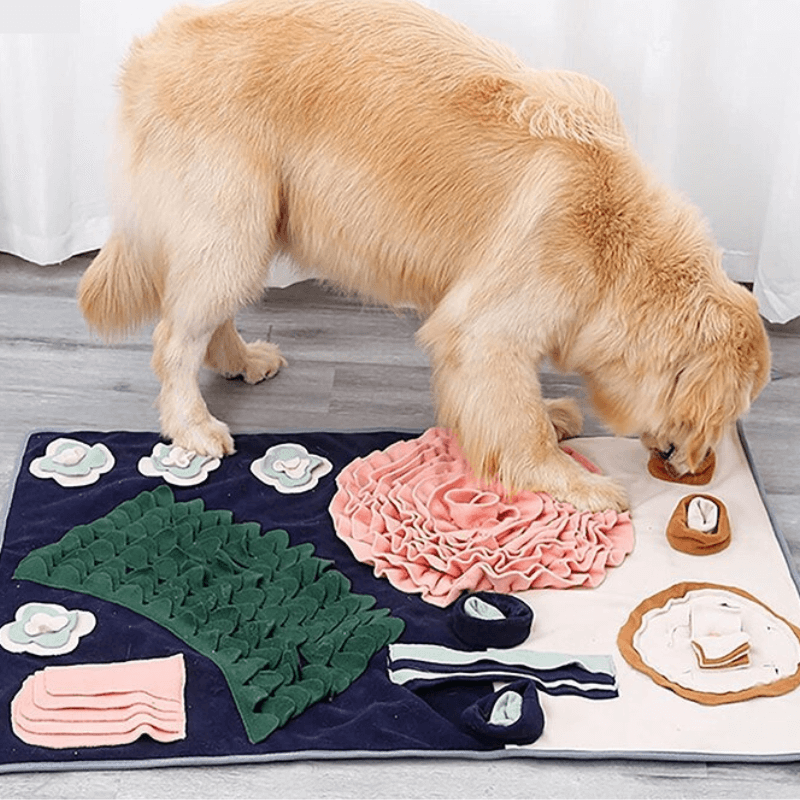 Tapis de reniflage interactif pour chien