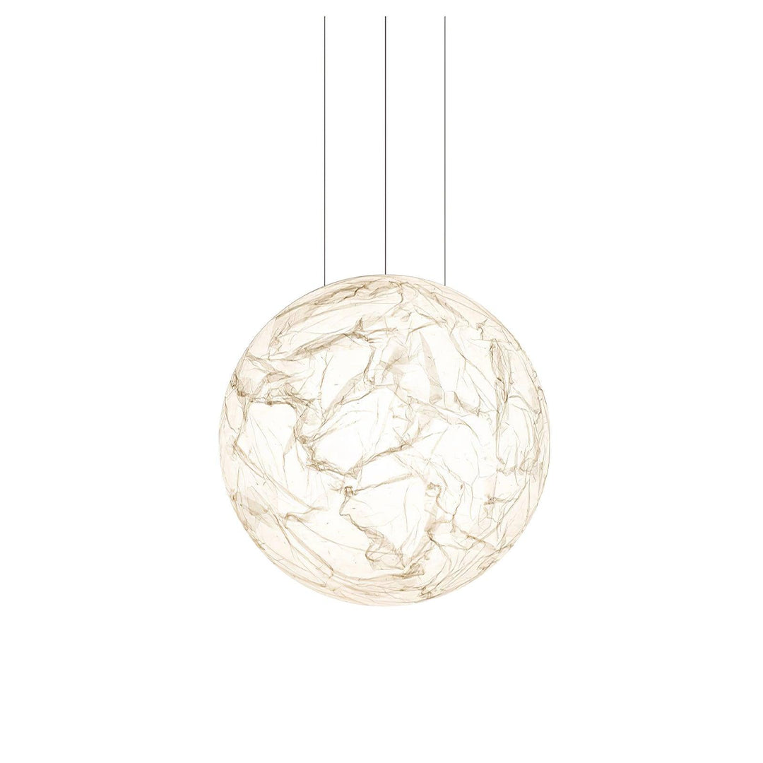 Suspension en soie Moon - design moderne