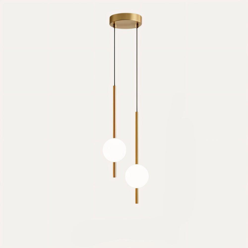 Moderne Glaskugel Pendelleuchte