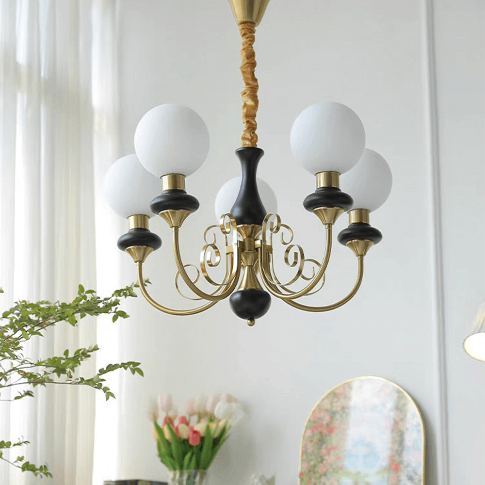 Lustre en onyx - Design moderne