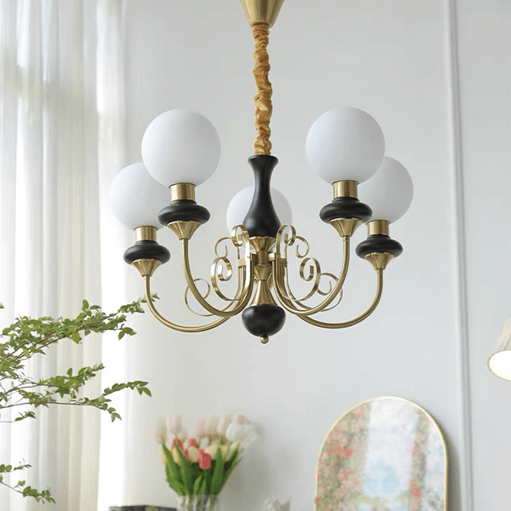 Lustre en onyx - Design moderne