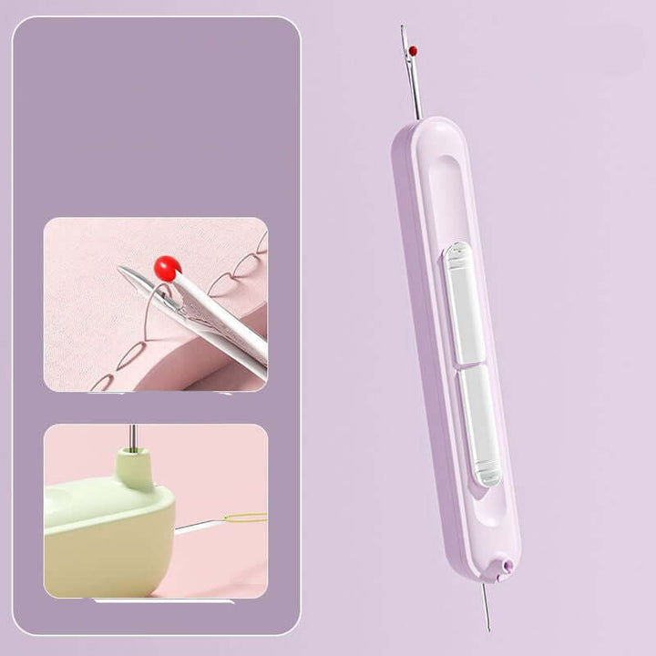 2in1 Nadel-Einfädelhilfe - Einfach & Schnell