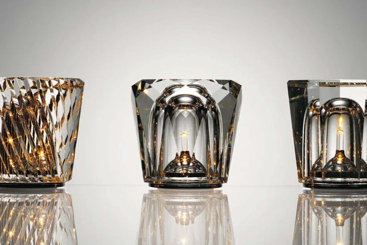 Lampe de table LED en cristal diamant