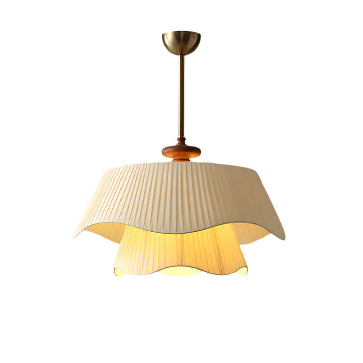 Suspension moderne avec des accents métalliques