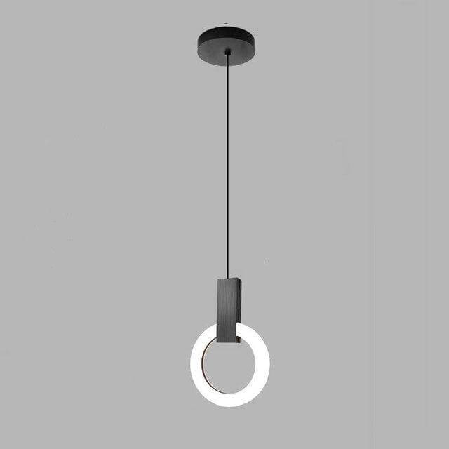 Suspension annulaire LED moderne