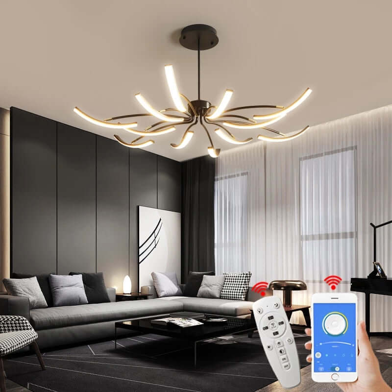 Moderne LED-Deckenleuchte