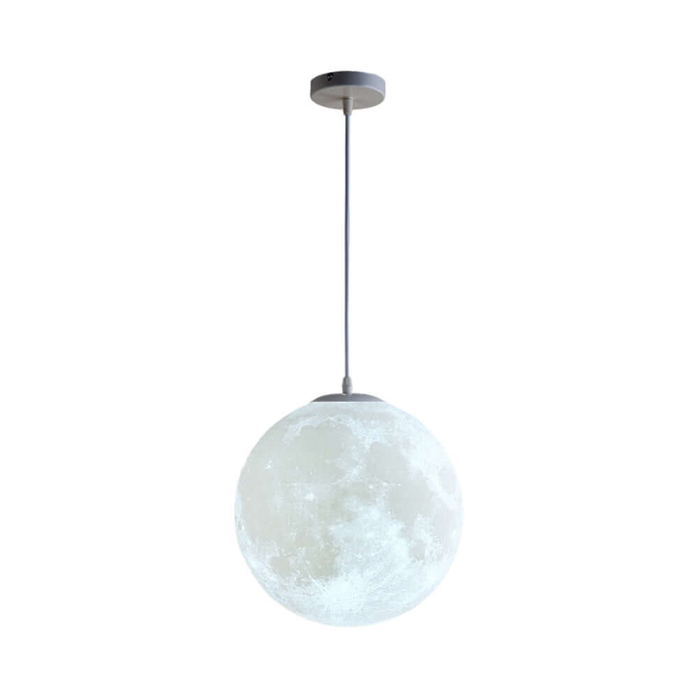3D Mond Pendelleuchte - dimmbar