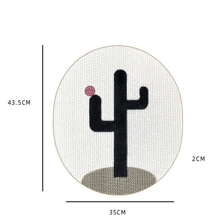 Tapis griffoir mural pour chat - meuble anti-griffes