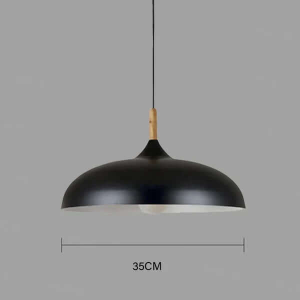 Plafonnier scandinave en chêne
