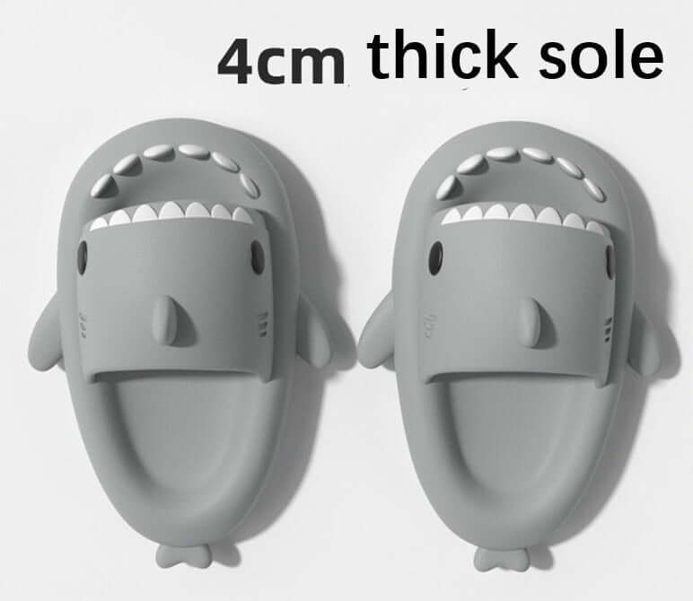 Haifisch Pantoffeln - Kuschelige Hausschuhe für Erwachsene