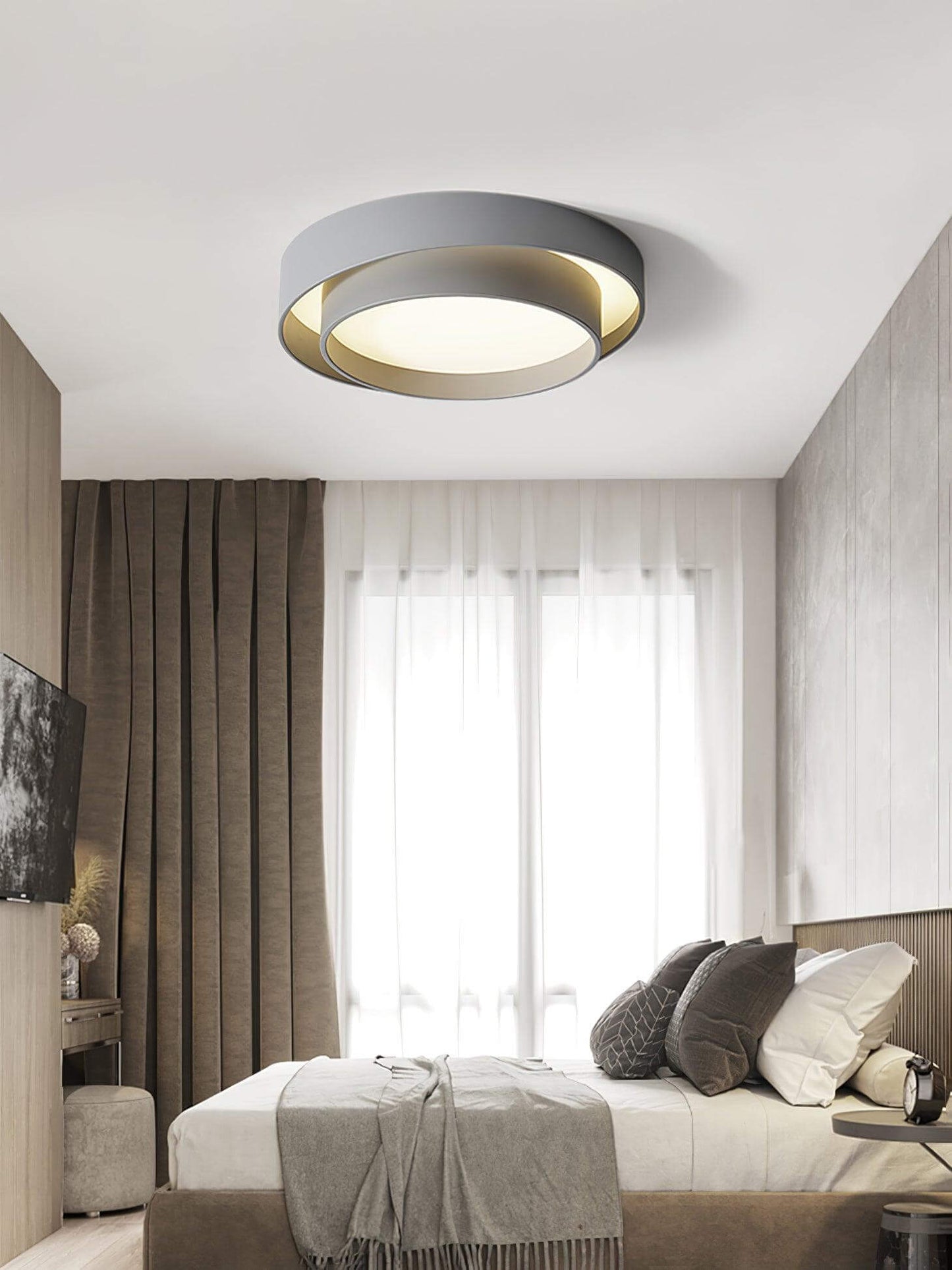Moderne LED Deckenleuchte - rund