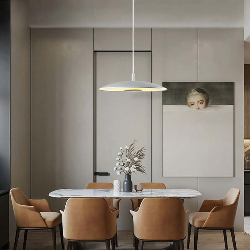 Suspension LED moderne - fer nickel