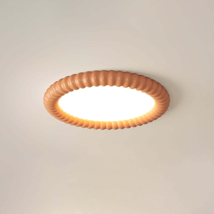 Plafonnier LED moderne - design ondulé