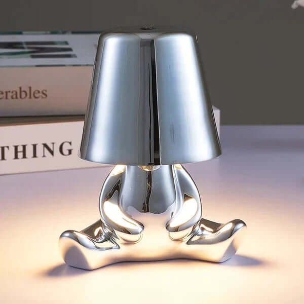 Lampe de table LED dimmable blanc chaud