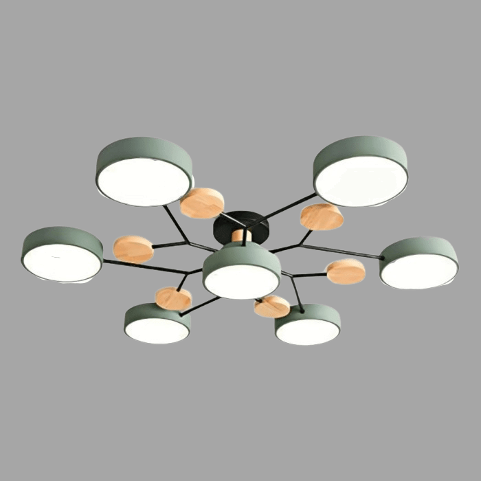 Verzweigte LED-Deckenleuchte Modernes Design