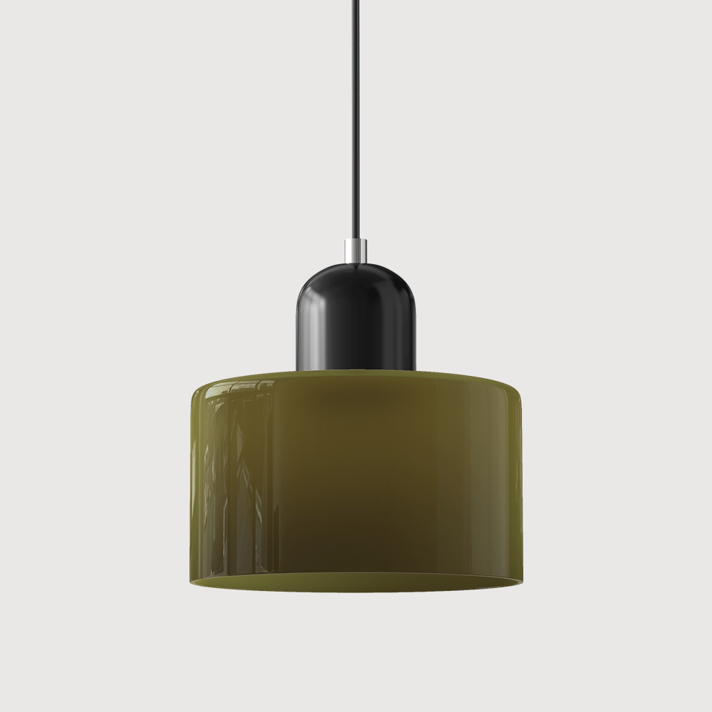 Bauhaus Glaspendelleuchte Modern