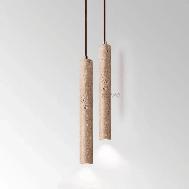 Lustres LED minimalistes de style Wabi-Sabi