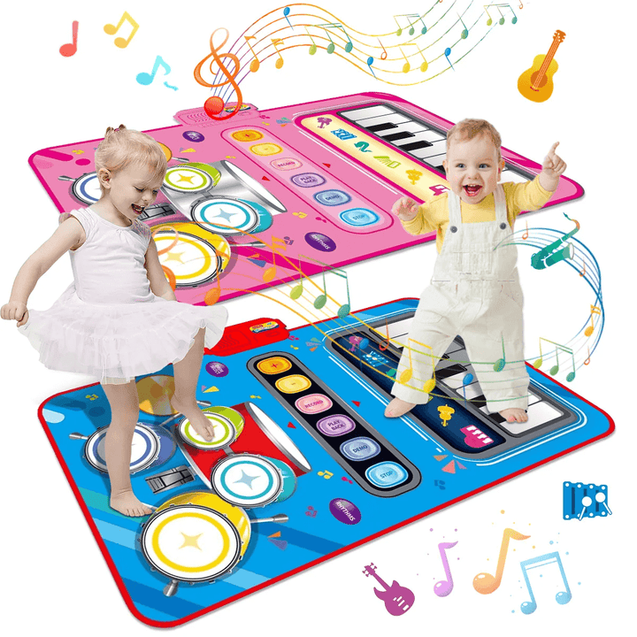 Tapis de jeu pour enfants avec musique et instruments