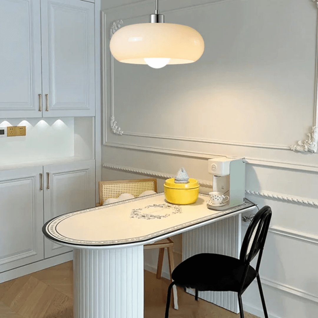 Lampe à suspension LED, design moderne, ronde