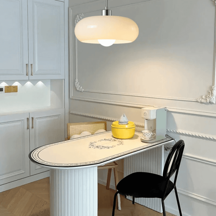 Lampe à suspension LED, design moderne, ronde