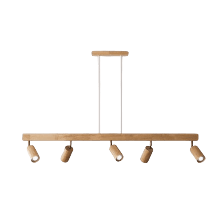 Spot de plafond orientable en bois EcoLux