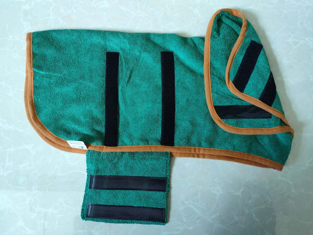 Kuscheliger Hunde-Bademantel - Schnelltrocknend