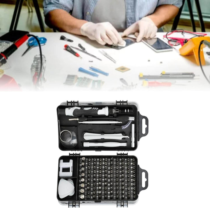 115-teiliges Profi-Schraubenzieher Set - Reparaturwerkzeug