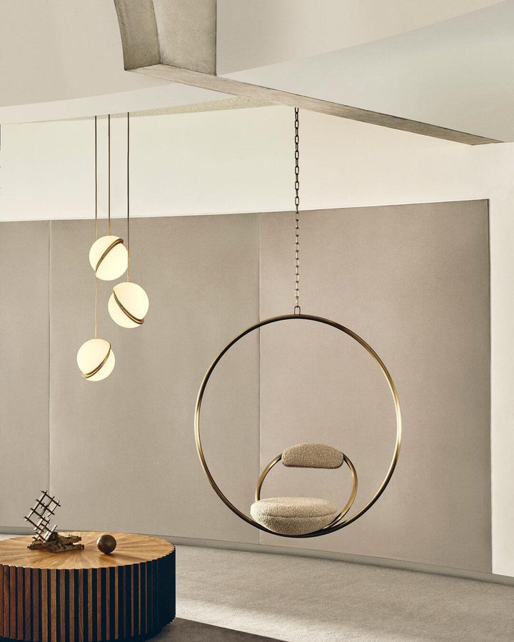 Suspension en forme de lune Design moderne
