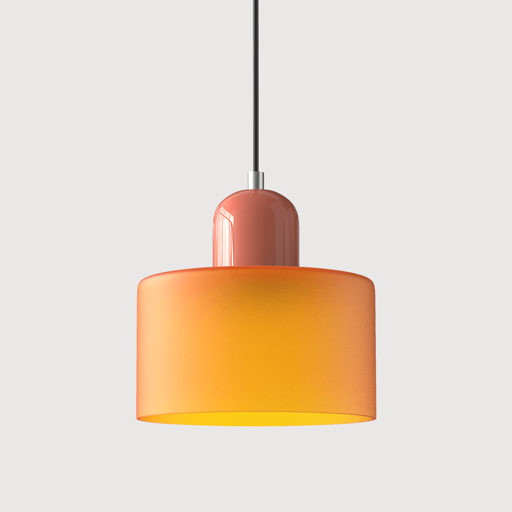 Bauhaus Glaspendelleuchte Modern