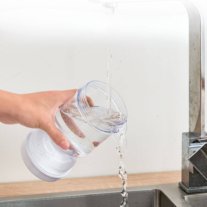 Einmachglas mit integriertem Sieb - Praktisch & Sauber