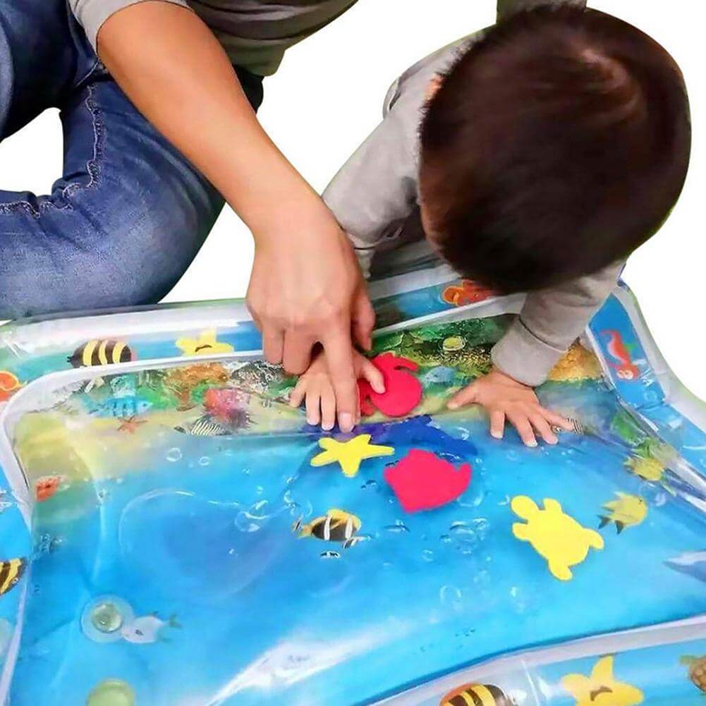 Baby Spielmatte mit Wasser-Elementen - Motorik & Entwicklung
